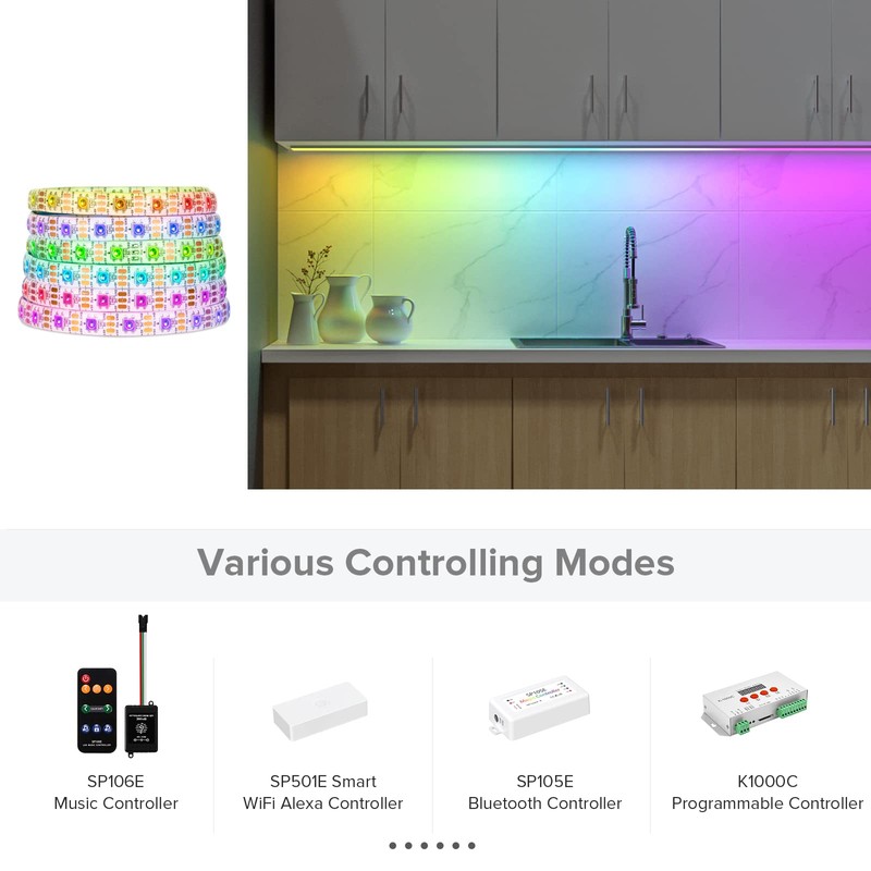 SEZO WS2812B Eco LED Strip 5 m 300 LEDs DC5V