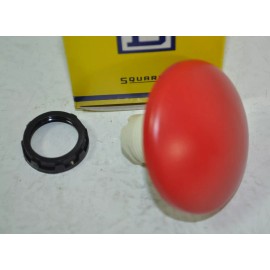 Square D Red Mushroom Push Button Model# D3B2R