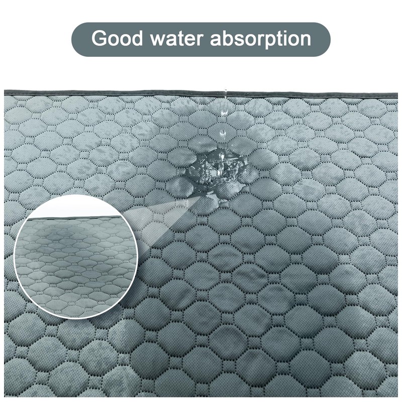 Washable Pee Pads for Dogs, 2 Pack Absorbent Reusable Training
