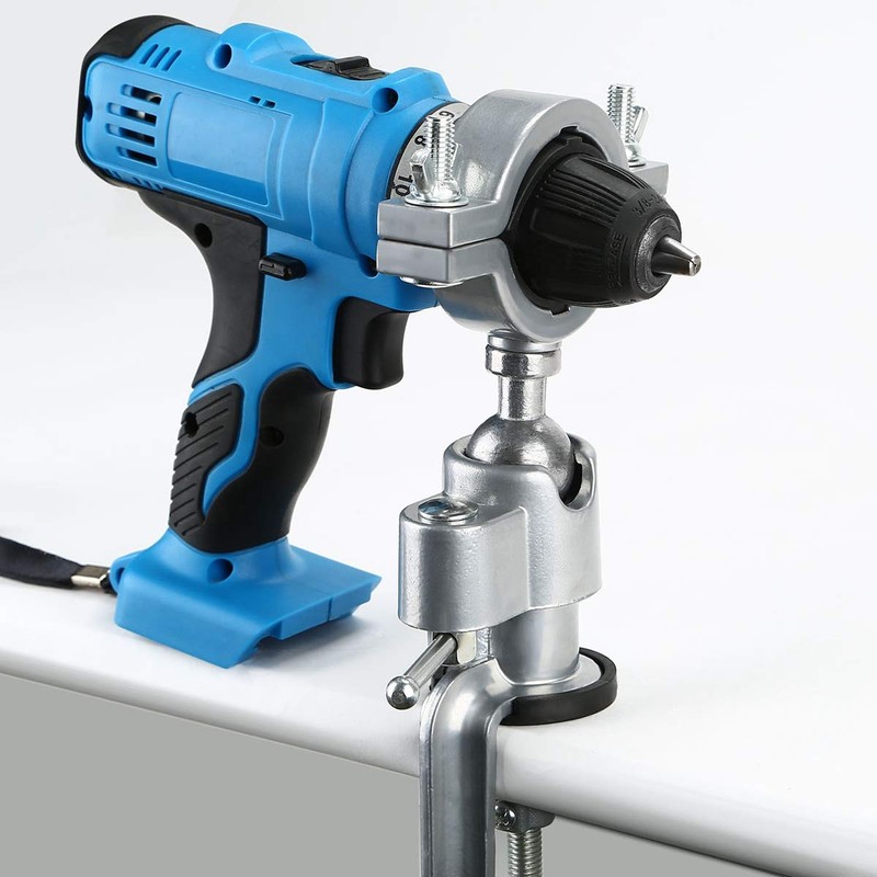 OCGIG 360 Degree Bench Clamp Vises Grinder Holder Electric Drill