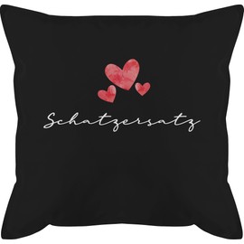 Shirtracer Cushion 50 x 50 cm - Treasure Substitute - Gift Valentine's Day Men Valentine's Day Gift for Him Lovesick Easter Gift Partner Ideas Love Christmas - 50 x 50 cm - Black - Valentine's Gifts