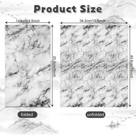 80Pcs Marble Paper Hand Towels, Disposable Guest Bathroom Towels, Decorative Dinner Napkins for Wedding, Holiday, Cocktail Party