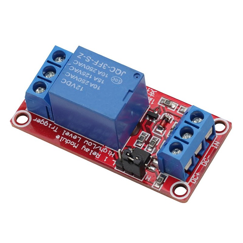 VKLSVAN 3PCS DC 12V 1 Channel Relay Module Board with