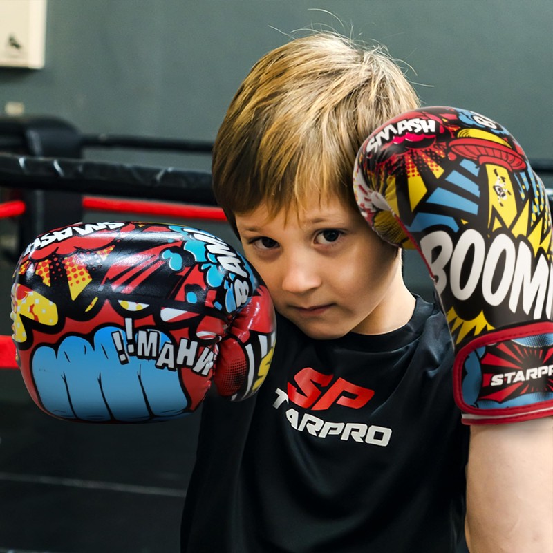 Starpro Children's Boxing Gloves | Boxing Gloves in Comic Design