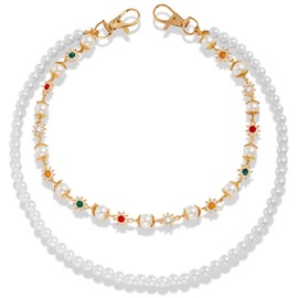 Perlen-Geldbörse, Hosenkettengürtel, Kettenhosen-Accessoires, Geschenke, Dekor, Perlen-Geldbörse, Jeans-Accessoires, Dekorationszubehör, Pearl Pocket Jeans Ketting Sleutelhangers