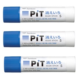 tonbo鉛筆 Stick Glue Disappear Iro pit S HCA – 314 3 Pieces