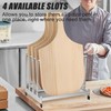 Pizza Peel Rack Stainless Steel With Non-Slip Feet Pizza Turning