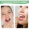 Lakeyface 150 Count Orthodontic Flossers for Braces with Floss Dispenser,