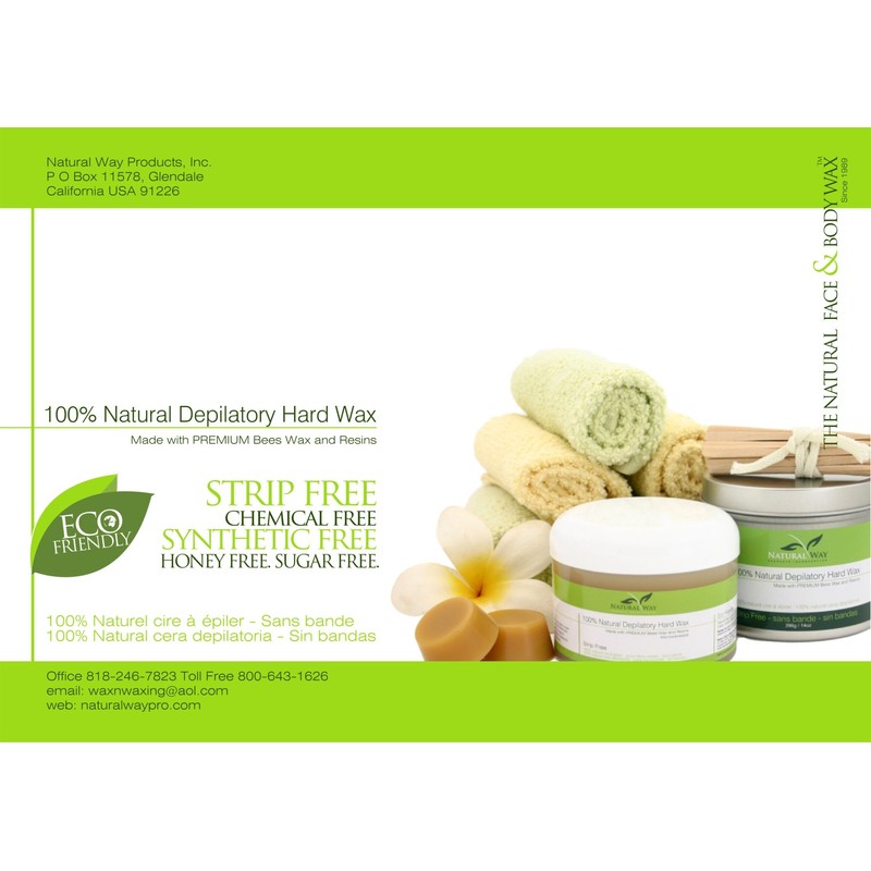 Natural Way 14oz Depilatory Hard Wax