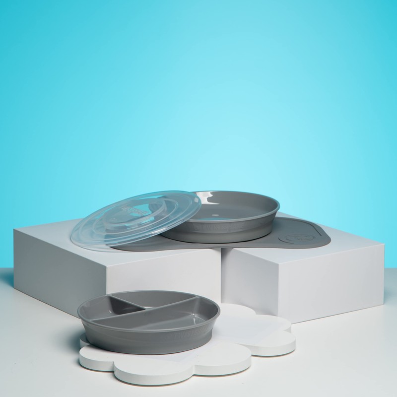 Twistshake Baby Tableware Set Mini + Divided Plate | Baby