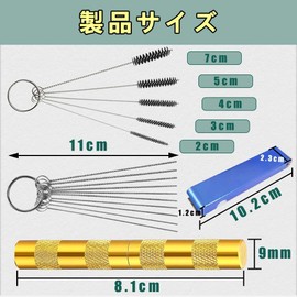 DACAIFH Carburetor Cleaning Tool Set Corrosion Resistant Cleaning Needles Cleaning Brush Wire Brush Cleaning Tools Maintenance Supplies for Motorcycle Car Carburetor ATV Scooter