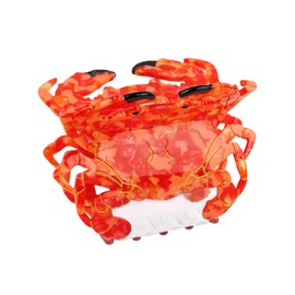 Framendino, Crab Shape Hair Claw Clips Big Claw Barrettes Ocean Animal Non-Slip Funny Hair Accessories for Women 3.74 x 2.95 in