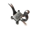 Coat Hook Retro 'GWR' 2 Part 4 Screws 125mm -