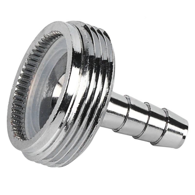 Stainless Steel Beer Tap Faucet Cleaning Attachment Adapter Accessories 1/4