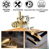 Boomless Spray Nozzle, #10#12 Orifices Brass Boomless Broadcast Nozzle for