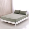 Organic Cotton Fitted Sheet, 11.8 inches (30 cm), Deep Pocket,