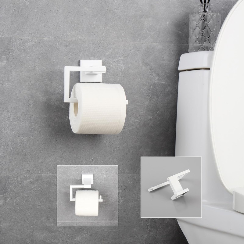 GERZWY Bathroom Toilet Paper Holder Stainless Steel Paper Towel Dispenser