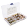 60Pcs U Nut Clip Kit Strong Rust Resistance High Elasticity