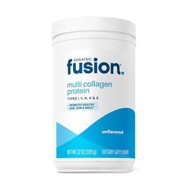 Bariatric Fusion- Polvo de protena de colgeno mltiple sin sabor  Pptidos de colgeno hidrolizado en polvo ms soporte para las articulaciones           