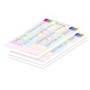 PRICARO 3 x A5 25 Sheets Magnetic Shopping List -