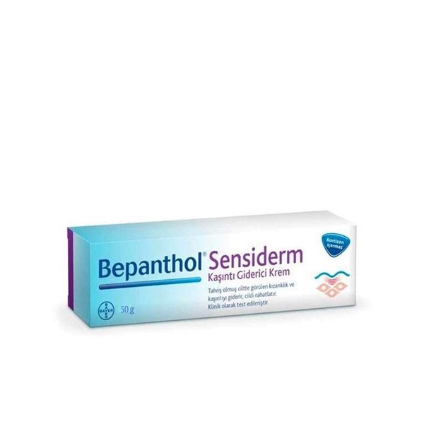 Bepanthol Sensiderm Eczema Itching Dermatitis Cream 50g