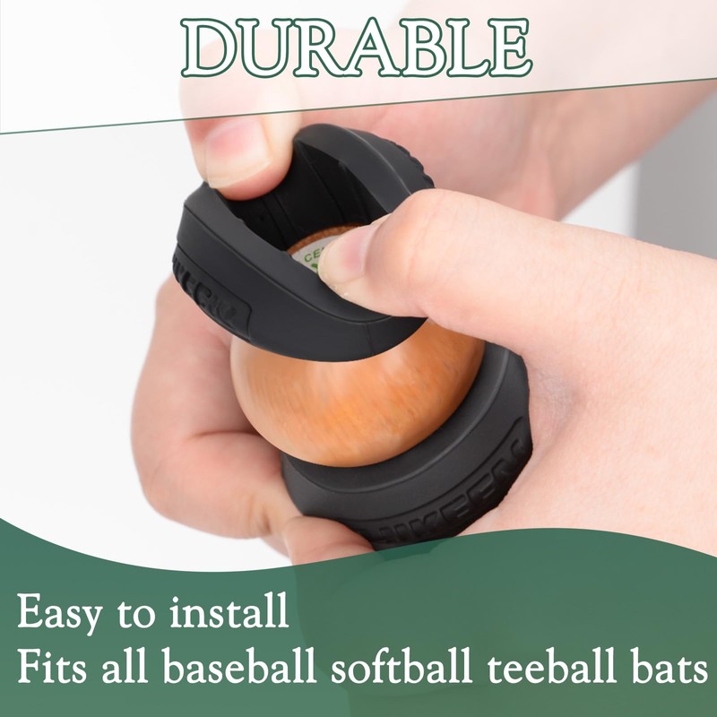 6 PCS Baseball Bat Grip Choke Up Rings Choke Ring