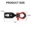 Front Tow Hook Shackle Mount Kit Compatible with Ford F150