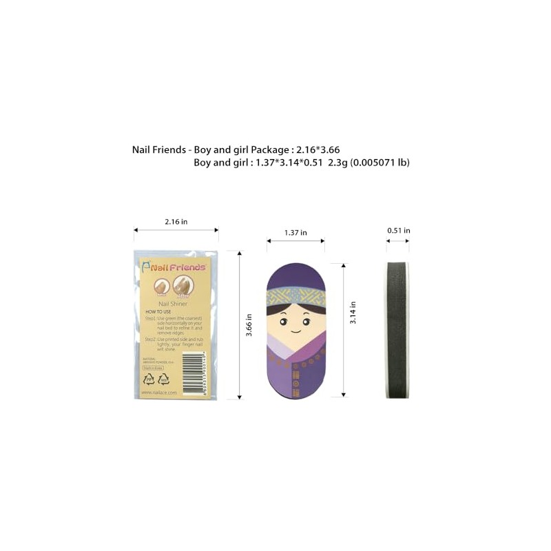 Nail Shiner Buffer Block, Nail Care Tool, Nail Buffer and