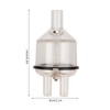 30ml Goat Milking Claw Collector Transparent Sheep Milking Machine Accessory