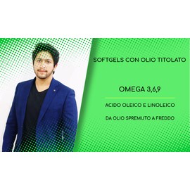 Semi Di Zucca 280 Perle | Softgels con Olio Spremuto a Freddo ricco in Acido Linoleico Oleico Omega 3-6-9 - Una Softgel al Giorno