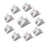 JoJoiasTop 10 Piece 920158 Freezer Shelf Clip,Replacement for Refrigerator Freezer