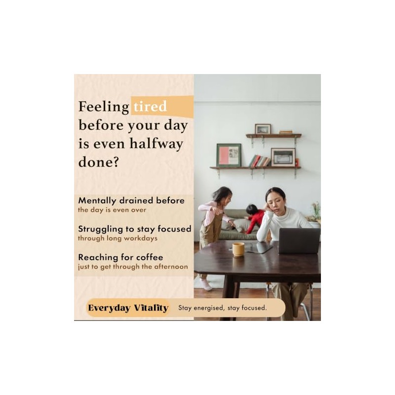Everyday Vitality Methylated B-Complex |Active B Vitamins with Methylfolate, Methylcobalamin