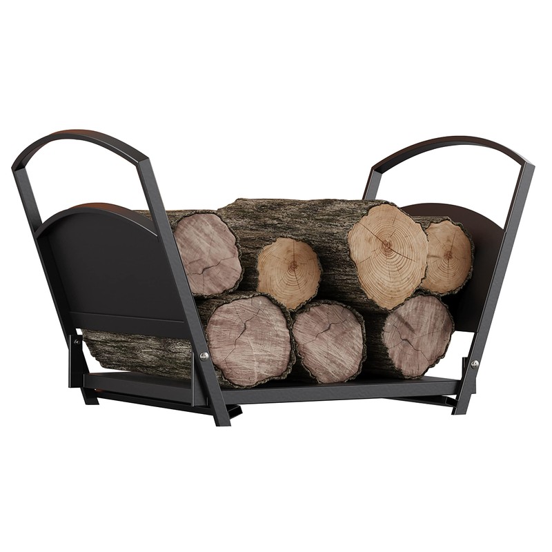 Fire Beauty Fireplace Log Holder Folding Firewood Rack,Stacking Rack,Storage Rack