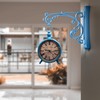 Belle Vous Table Clock Vintage Quiet - 23 x 15