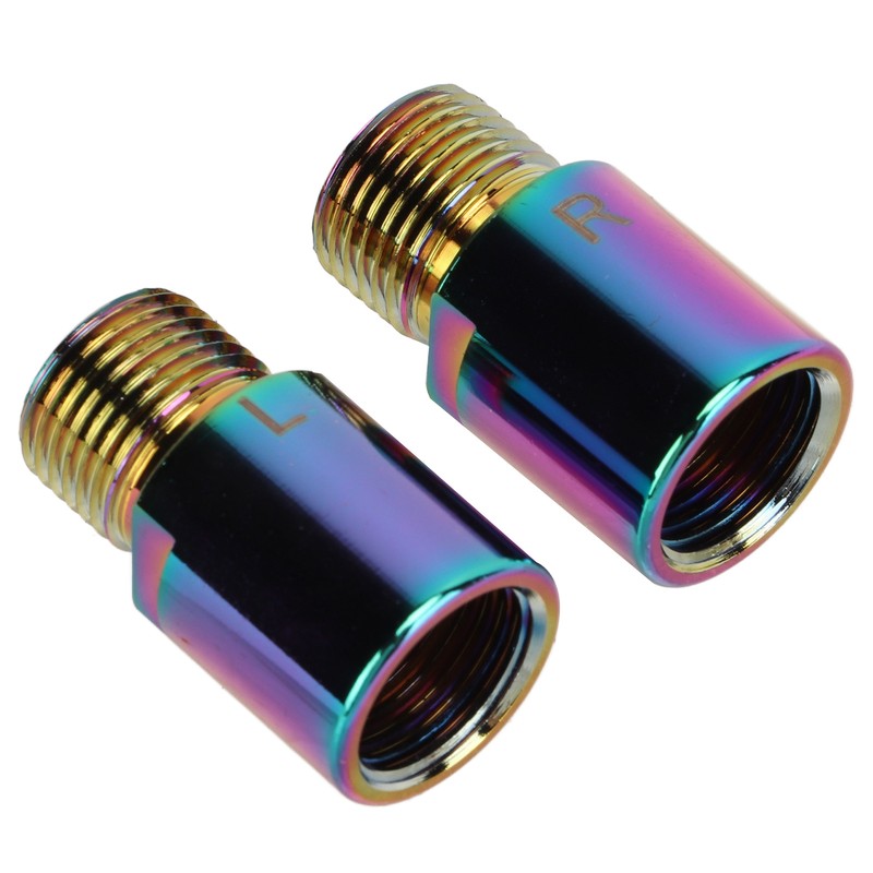 2Pcs/set Mountain Bike Pedal Extenders Chrome Molybdenum Steel Bicycle Pedal