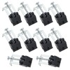 txuzong Undermount Sink Clips, Pack of 10 Sink Clips, Mounting