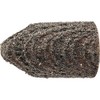Pferd PC07GA150 Shape G Abrasive Cap, Black, 7 x 13