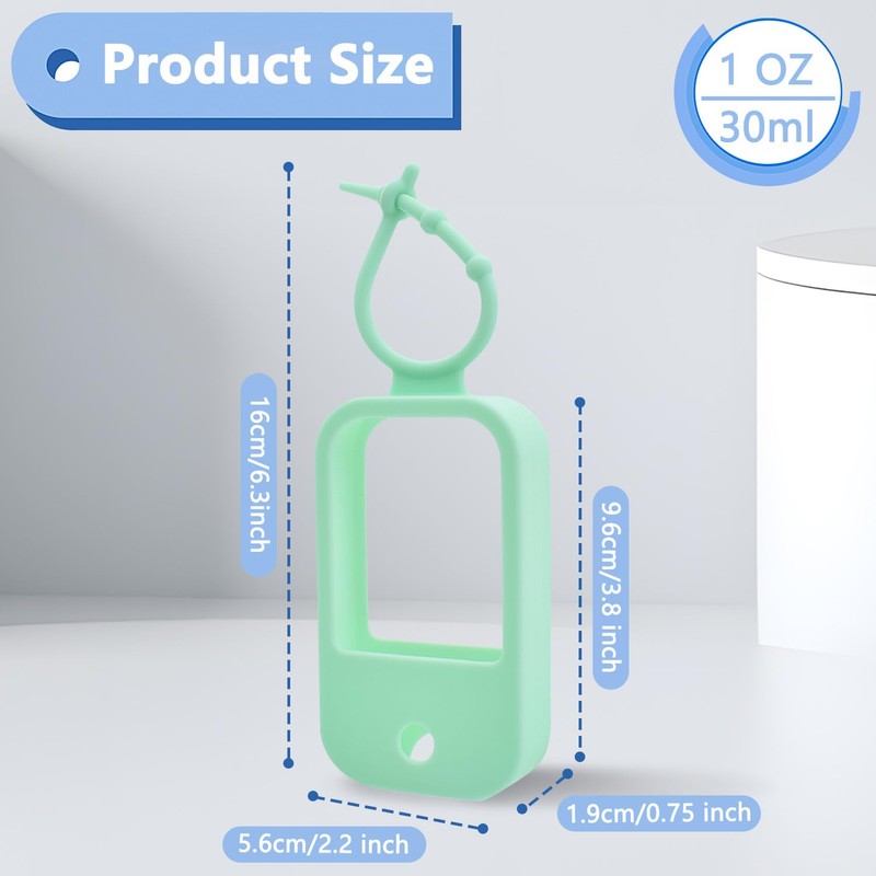 FUNAUPGO Silicone Case Compatible with Touchland Hand Sanitizer Spray (Fit