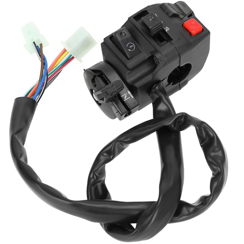 FVRITO 5 Function 9 Wire Left Starter Kill Light Choke