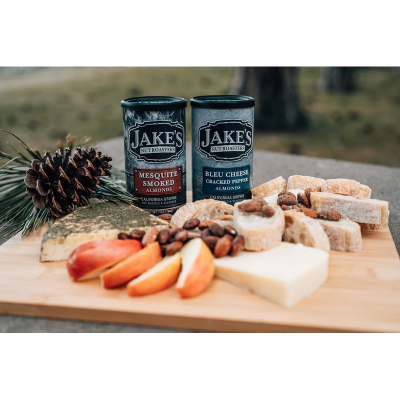 Jake's Nut Roasters - Bleu Cheese Cracked Pepper Almonds (2
