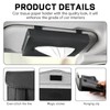 Hbxdeco Car Tissue Holder, Leather Tissue Holder for Car Sun