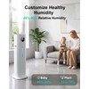 Cool Mist Humidifiers for Large Room 800ft²,13L 100H Runtime, 25dB