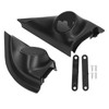 2pcs Door Pillar Tweeter Cover Trim Car Adaptations Replacement for