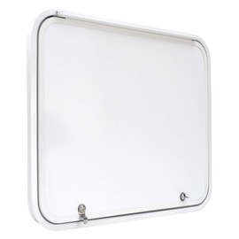 RecPro RV Baggage Door 30" Wide x 24" High with Rounded Corners for RVs| Compartment Storage Doors with Top Hinge for Campers | Trailer Compartment Doors …