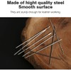 WUTA 24 Pcs Leather Sewing Needles with Black Wood Case,