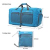Bekahizar 60L Foldable Duffle Bag Large Lightweight Packable Travel Weekend