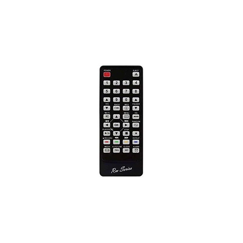 RM Series Replacement Remote Control for ROBERTS MP53