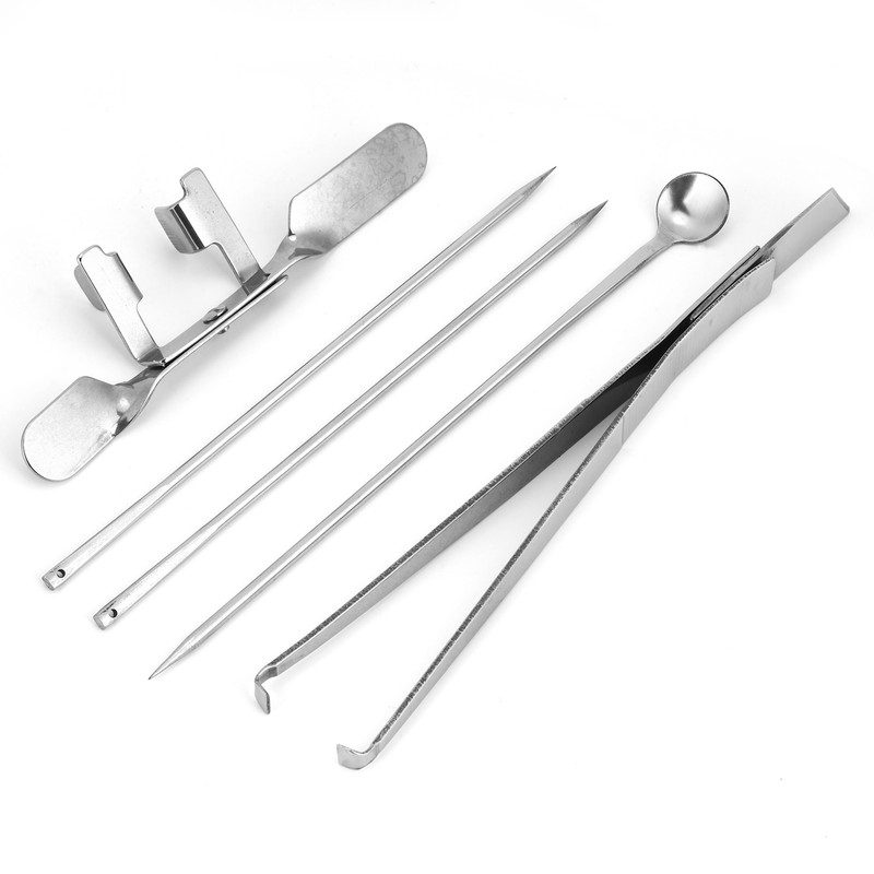 5Pcs Capon Knife Tool Stainless Steel Kit Poultry Farms Veterinary