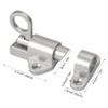 Automatic Locking Door Bolt, Automatic Spring Lock with Screws, Automatic
