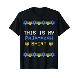 Chanukka Pyjamas This is My Pajamakah Chanukah Pyjamas T-Shirt